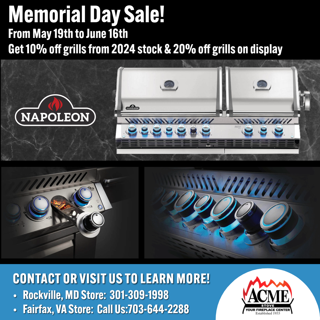 Napoleon Grills Memorial Day Sale ACME Stove Spring DMP 2025 Napoleon Grills Memorial Day Sale ACME Stove Spring DMP 2025