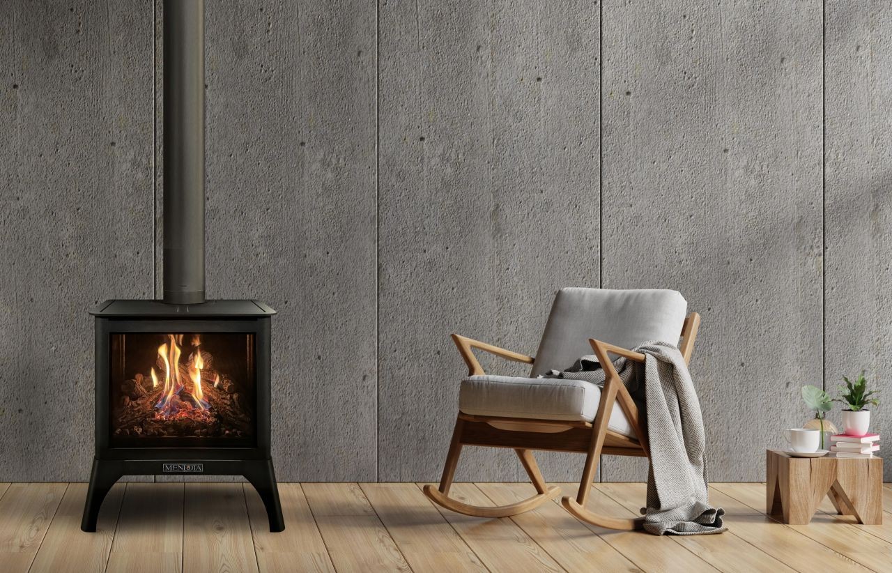 MendotaStove (002) Mendota freestanding stove sold at Acme Stove.