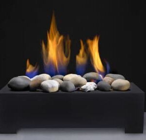 European Home - Gas Stones Vent-Free Gas Fireplace