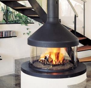 European Home - Meijifocus Indoor Standing Fireplace