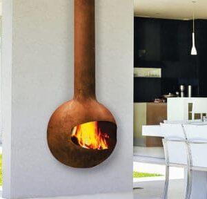 European Home - Émifocus Outdoor Hanging Fireplace