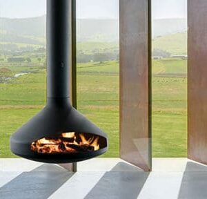 European Home - Ergofocus Indoor Floating Fireplace