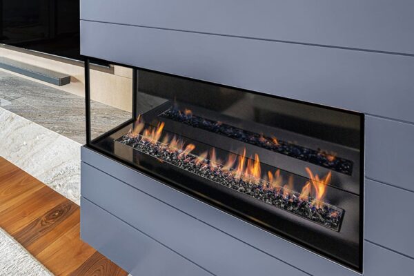 European Home - H Series Vent-Free Gas Fireplace | Corner - Image 3