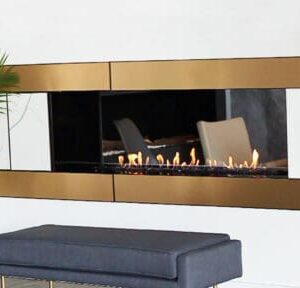 European Home - H Series Vent-Free Gas Fireplace | See Through
