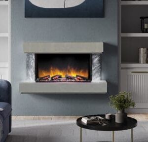 European Home - Milan Suite Electric Fireplace