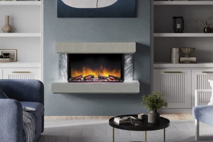 European Home - Milan Suite Electric Fireplace