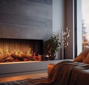 European Home - TrueFlame 150 3DX Electric Fireplace