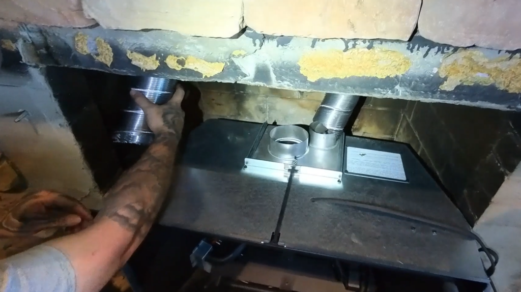 Direct Vent Insert vent connections